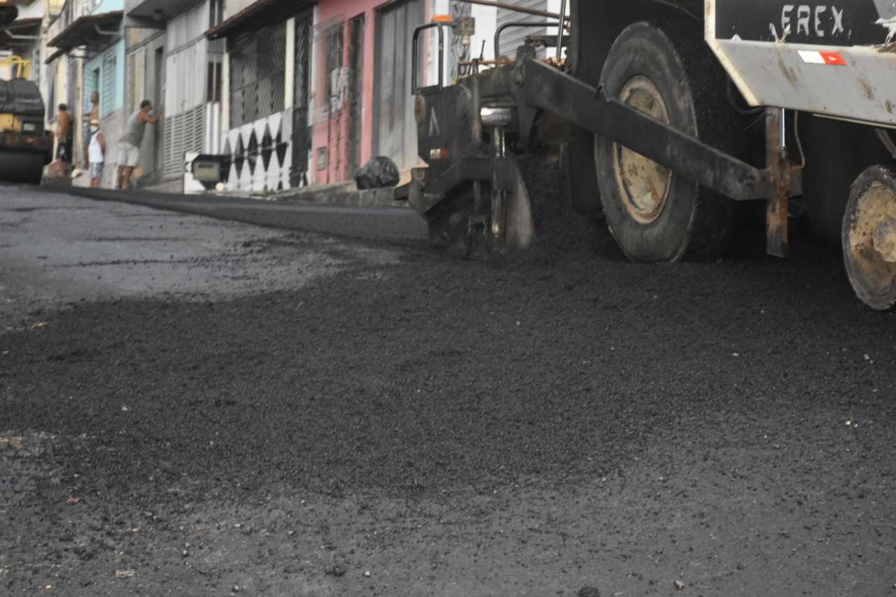 Camacã: O Asfalto na Cidade Alta em fase de conclusão